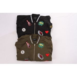 Quality Ladies 2 color Nylon Elastic parka, Women's fashion parka,Embroidery, Special Offer for sale