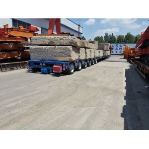 Heavy Duty Large Equipment Transport 8 Lines 16 Axles Modular Semi Trailer