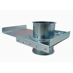 Sliding Damper Manual Dust Collection Blast Gate 100mm