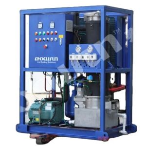 1400*800*1800mm 890 KG 2024 1T Tube Ice Machine for Freezing Drinks and Mixing Wines