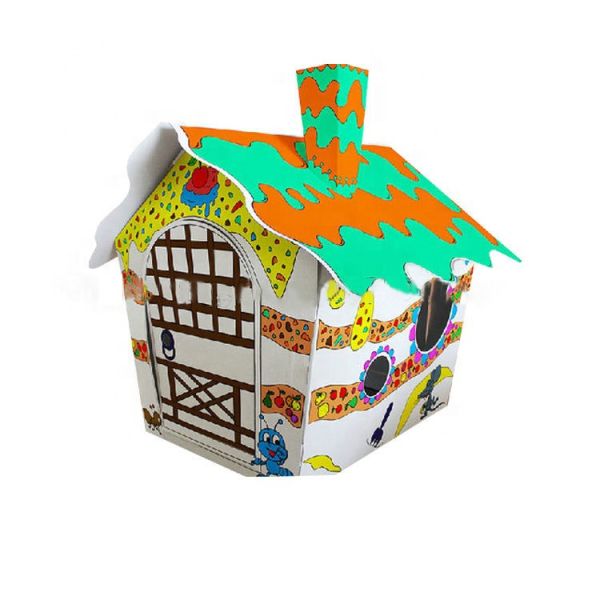 ECO-friendly custom design printing toy box recycled cardpaper creativity kids toy packaging box