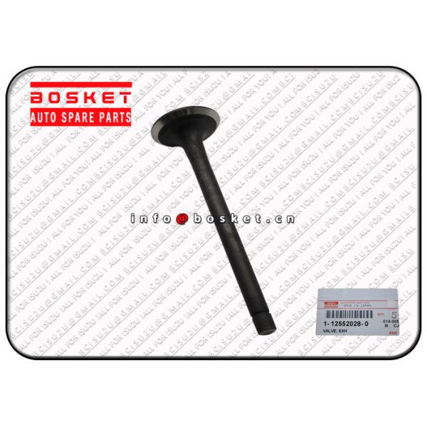 1125520280 1-12552028-0 Isuzu Engine Parts Exhaust Valve Suitable for ISUZU 6RB1