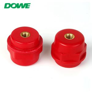 Factory low voltage busbar support SM25 m6 red colour DMC rohs