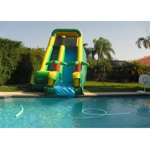 Screamer Garden Water Slides Tropical Theme Kidwise Backyard Water Slide