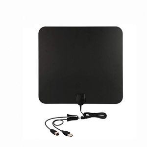 Mohu Leaf 50 60 mile Black ABS HDTV Thin Indoor Antenna Renewed
