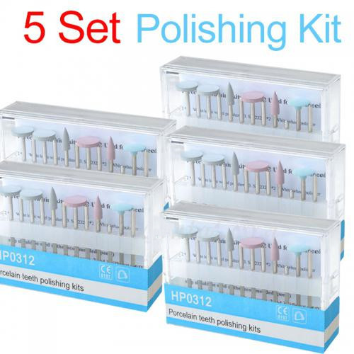 Buy Dental Diamond Burs Porcelain Polishing Kit For Low Speed Contra Angle at wholesale prices