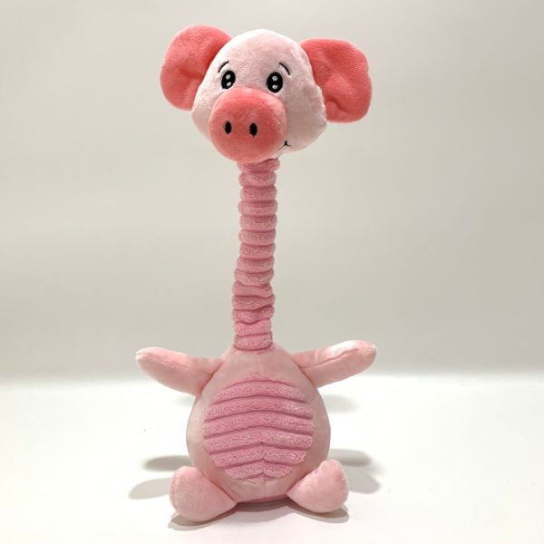 Buy Kids Animated Plush Toy Recording Repeating Pig W/ Twist Neck BSCI Audit at wholesale prices