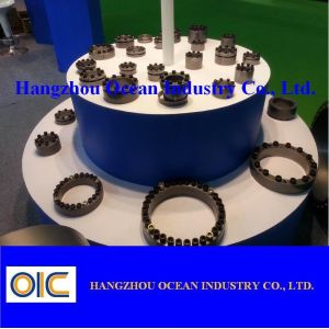 0.2 Degrees Shaft Misalignment Rigid Couplings with Zinc Plated and 6 Mm Keyway