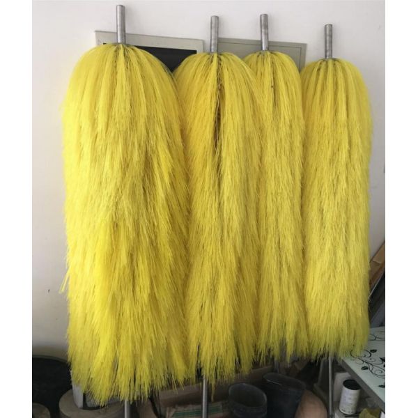 Nylon Wire Construction Site Cleaning Truck Highway Guardrail Cleaning Brush