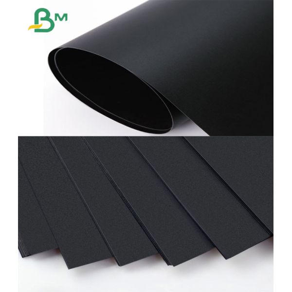 0.2 / 0.5 / 1.0 / 1.5mm Two Sides Black Board / Hard Paperboard Recycled Pulp 0.2 / 0.5 / 1.0 / 1.5mm Two Sides Black Board / Hard Paperboard Recycled Pulp