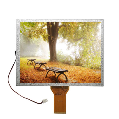 8 Inch TFT Display, 800x600 Resolution , 50 PINS 24bit RGB Interface 500cd/M2