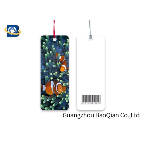 Buy Plastic 3D Lenticular Bookmark , Custom Bookmark With Tassel Ocean Animal Clownfish Nomo at wholesale prices