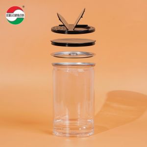 Food Grade PET Jar 99mm Diameter for Spice Seasoning