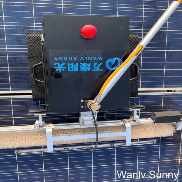 State-of-The-Art Solar Output Cleaning System with 1100mm Roller Brush Head and