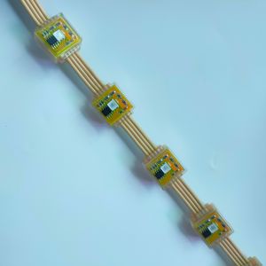 Commercial Buildings Transparent LED Mesh Screen Ip67 Foldable Display