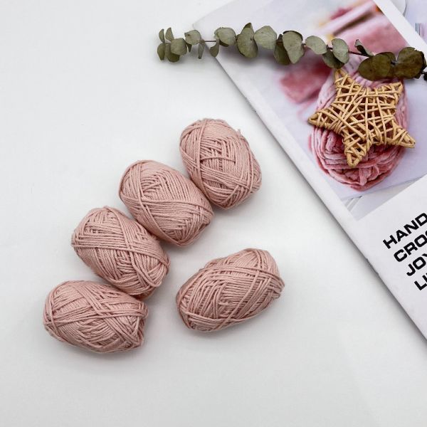 100% Cotton 1/3.4NM Long Staple Cotton Yarn Soft Nice Touch For Knitting Clothes