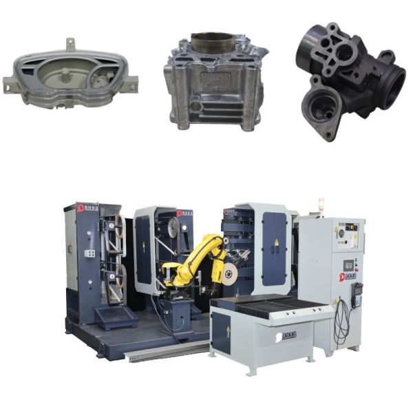 Buy Industrial Fully Automatic Grinding Polishing Machine for Aluminum/Zinc/Stainless Steel Castings at wholesale prices