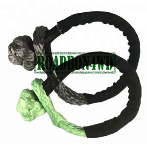 China 12 strand braid uhmwpe winch soft shackle for vehicle on sale