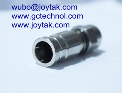 F Compression Connector F Male conenctor For RG6 Coax Cable Satellite TV connector