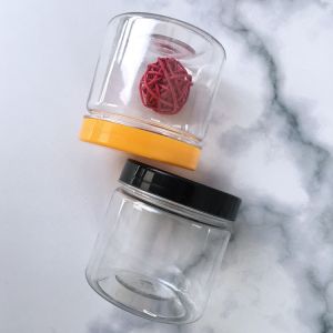 High Capacity Plastic Jars 2oz 3oz 4oz 5oz 6oz 7oz 8oz Custom Logo