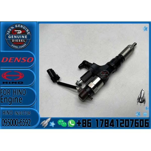 Fuel Injector Assy 095000-6592 Fuel Oil Pump Injector 23670-E0010 For Denso 095000-5273 095000-5280 095000-5283