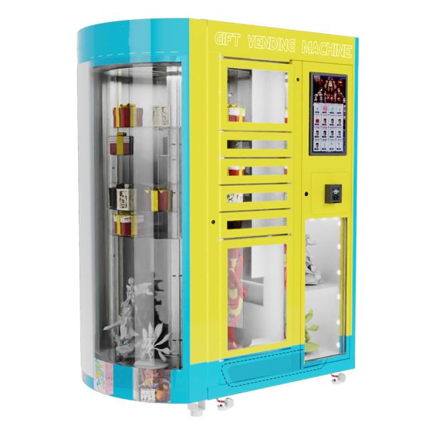Buy Custom Smart Mystery Gift Vending Machine With Showcase For Valentine's Day at wholesale prices