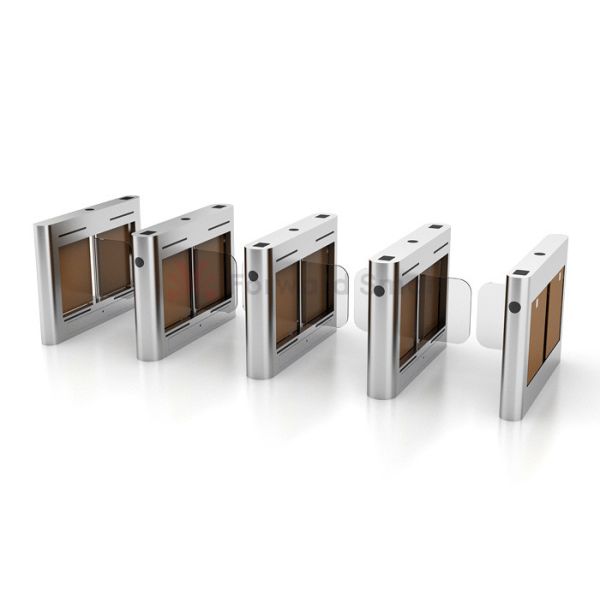 Buy Rfid Card Reader Sliding Security Turnstile Gate at wholesale prices