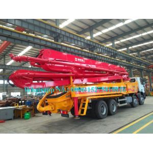 White Concrete Construction Equipment Zoomlion Concrete Pump RZ Folding System: