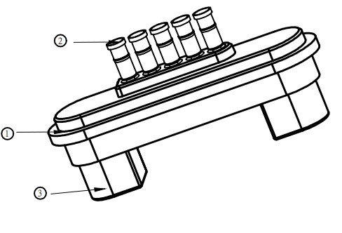 5Pin Custom Rectangle Male And Female Magnetic Cable Connector On Electronic Product