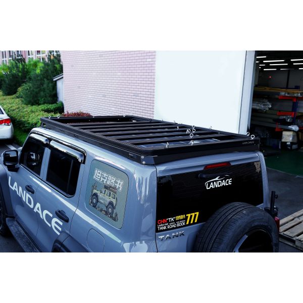 300KG Loading Capacity SUV Top Mount Aluminium Cargo Carrier Roof Rack for WEY Tank 300