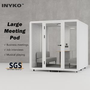 900kg Acoustic Phone Booth Modern Prefab Private Office Phone Booth