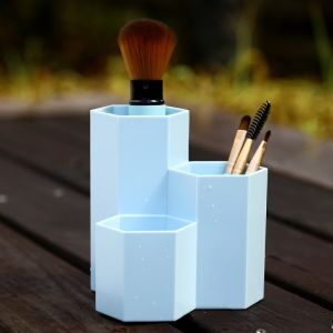 Cosmetics Desk Plastic Stationery Organiser For Students