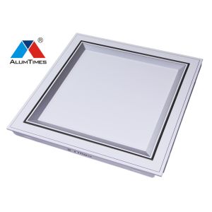 Smokeproof False Ceiling Aluminium Panels With 300mm Length ODM