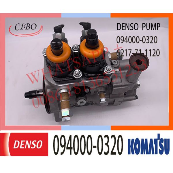094000-0320 6217-71-1120,6217-71-1121 for KOMATSU SA6D140E-3 Diesel HP0 Fuel Pump 094000-0321 094000-0322