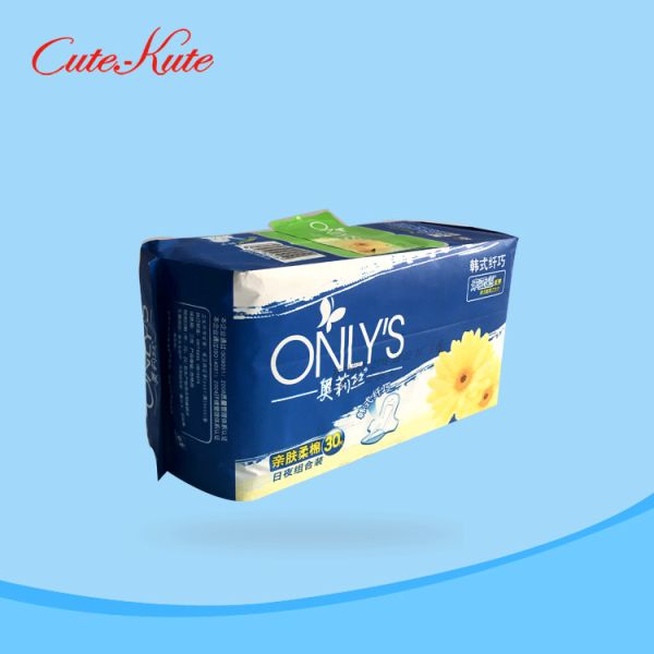 Buy Ladylike Wingless Overnight Sanitary Pads Ultra Thin Super Absorbency at wholesale prices