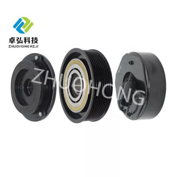 Auto AC Compressor Pulley Clutch Kit 8PK 145MM 12V For Mercedes Benz E Class 1994-2016