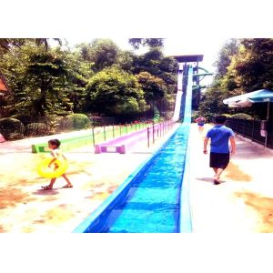Smooth Anti Ultraviolet High Speed Water Slide 1 Rider / Time