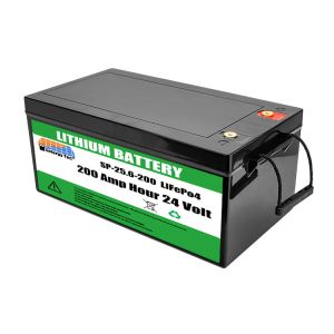 Premium Grade 24v 200ah Lifepo4 Battery Lithium Ion Solar Batteries 5000 Cycles