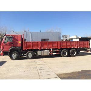 China Cab Heavy Cargo Truck , Small Cargo Truck 336 Hp With 30 Tons Loading Weight on sale
