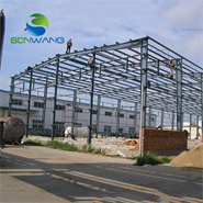 Galvanized Steel Structure Q235B Q345B Q355B for Industrial Buildings