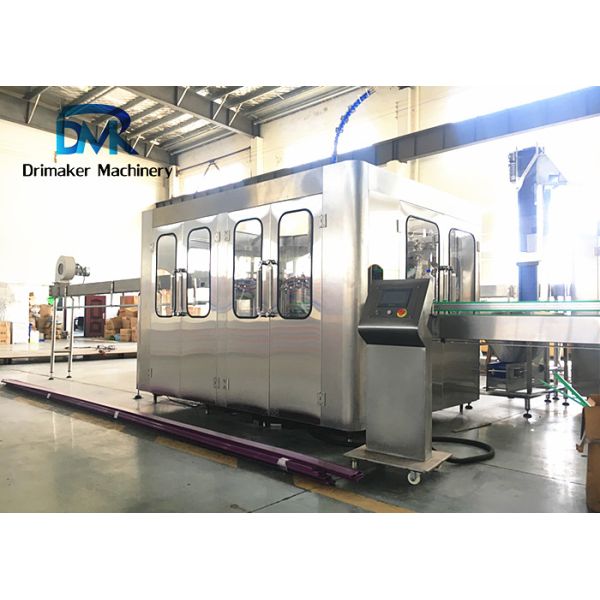 Industrial Grade Soda Bottling Machine Stainless Steel With High Filling
