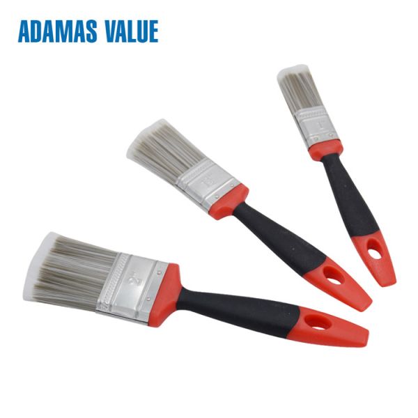 Buy 13-14MM Thickness Plastic Handle Paint Brushes With Multi Color Handle at wholesale prices