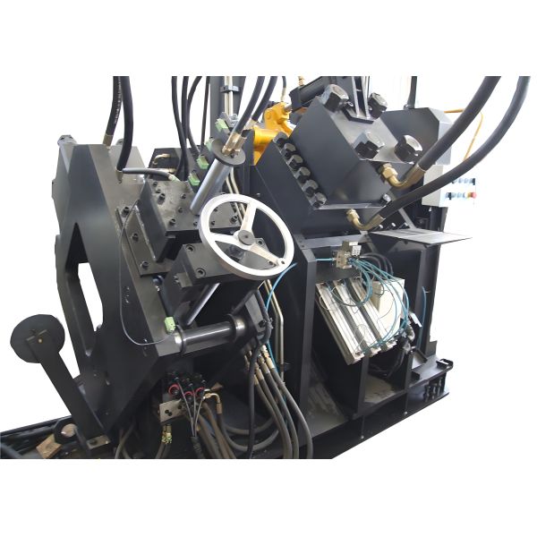 Water Cooling Hydraulic System CNC Punching Marking And Shearing Line Single