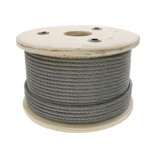 8mm 10mm 12mm Flexible Steel Wire Rope Stainless Steel Cable With Tolerance ±1% Standard AiSi