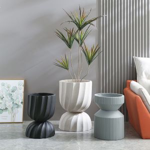 Customed Fiber Clay Planter