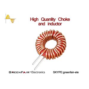 Single Phase Toroidal Choke Coil Small Volume High Current Vertical T80 - 26