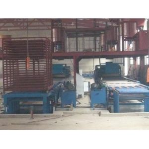 Mgo Board Production Line , Large Format Lightweight Wall Panel Machine