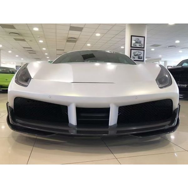 488 Ferrari Carbon Body Kit 1016 Style Carbon Fiber Front Lip Air Intake Spoiler