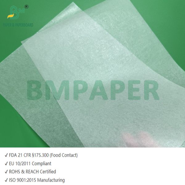 White Double-Sided Silicone Coated Paper 40gsm 60-150cm Waterproof Grease-Proof Paper Roll White Double-Sided Silicone Coated Paper 40gsm 60-150cm Waterproof Grease-Proof Paper Roll