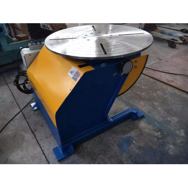 Tilting Welding Positioner Turn table Revolving by VFD Machine Standing Capacity